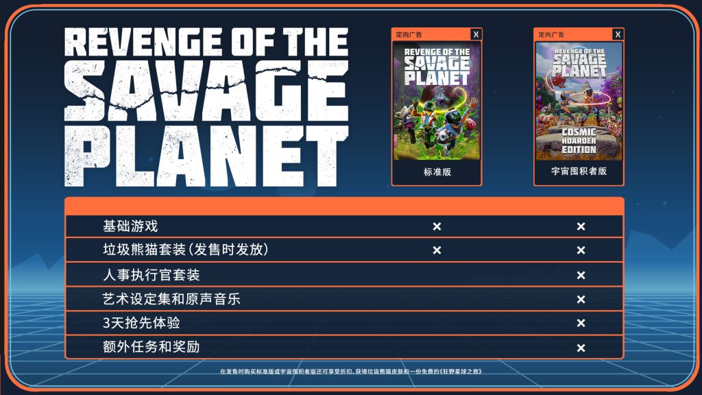 狂野星球复仇记上线时间/预购价格/版本区别/配置要求/中文/联机游玩加速器推荐插图3 狂野星球复仇记上线时间/预购价格/版本区别/配置要求/中文/联机游玩加速器推荐插图3