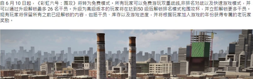彩虹六号围攻转免费!版本升级内容/下载游玩攻略分享!插图4 彩虹六号围攻转免费!版本升级内容/下载游玩攻略分享!插图4